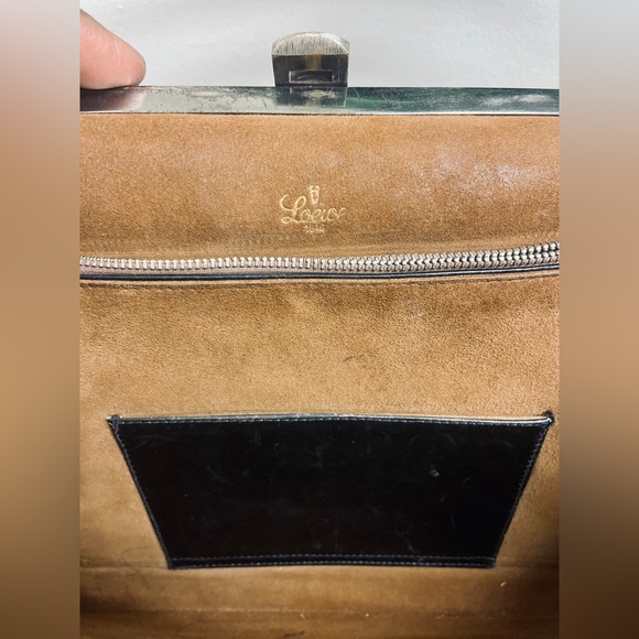 LOEWE GENUINE LEATHER ANTIQUE HANDBAG MADE IN SPAIN - Picture 10 of 16